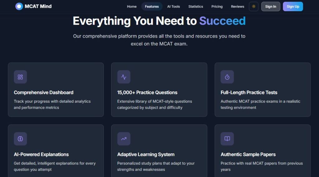 2-Master MCAT test Prep with MCATMIND.COM online